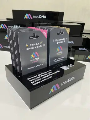 Display de Balcão em Acrílico